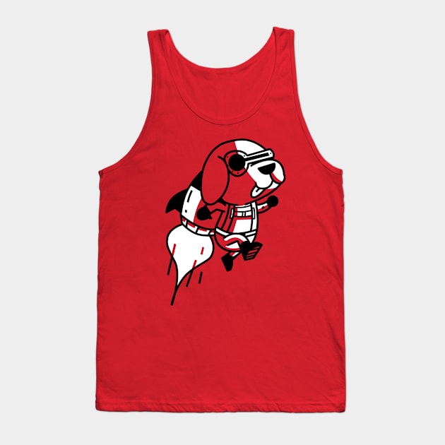 Rocket Pup Tank Top by AlanNguyen